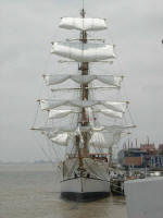 Tall ship at Guayaquil